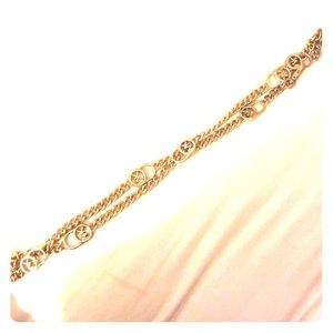 Michael Kors Gold Padlock Chain Necklace 18”